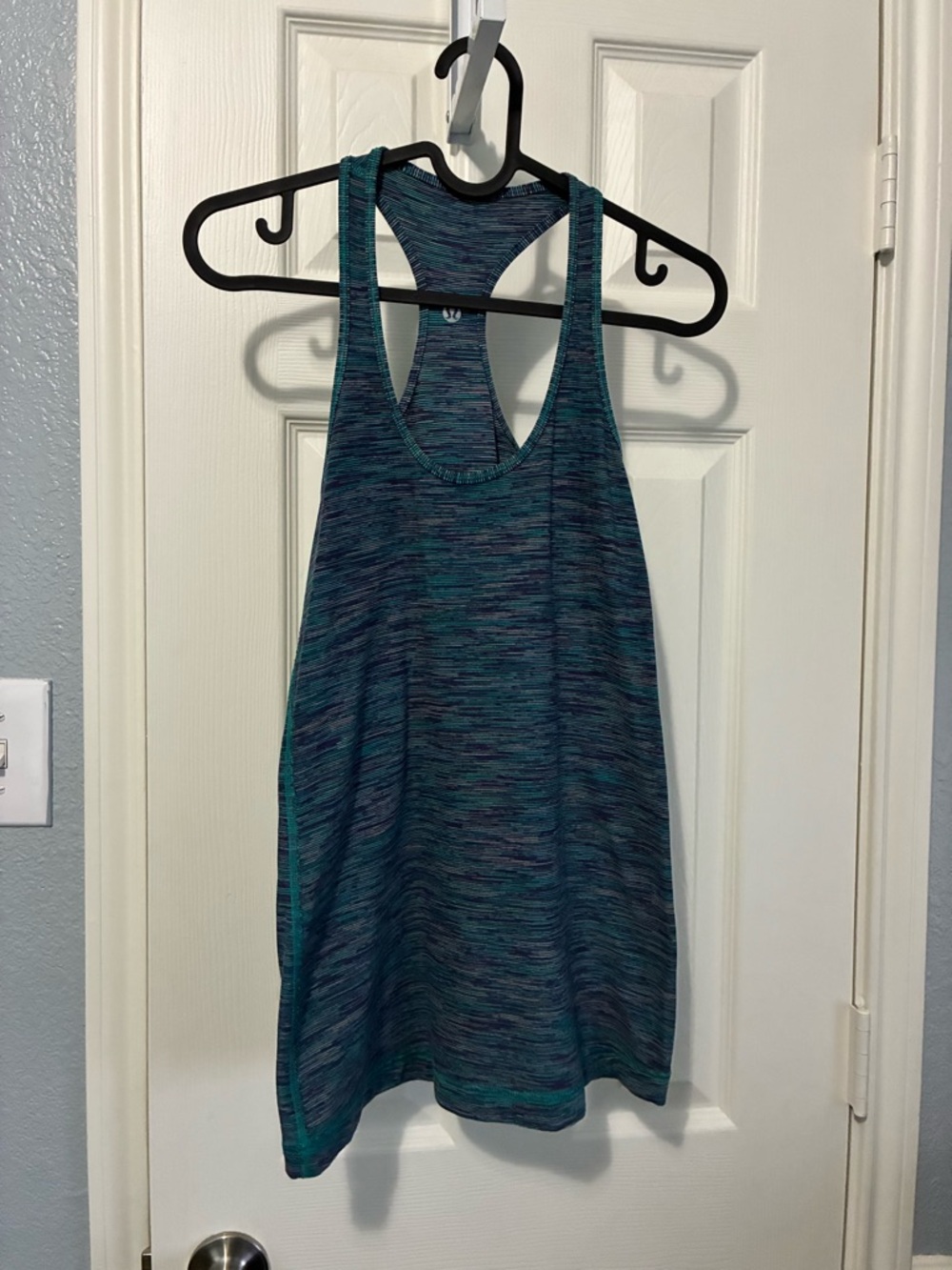 Lululemon Cool Racerback II – Wee Are From Space Deep Coal Battleship